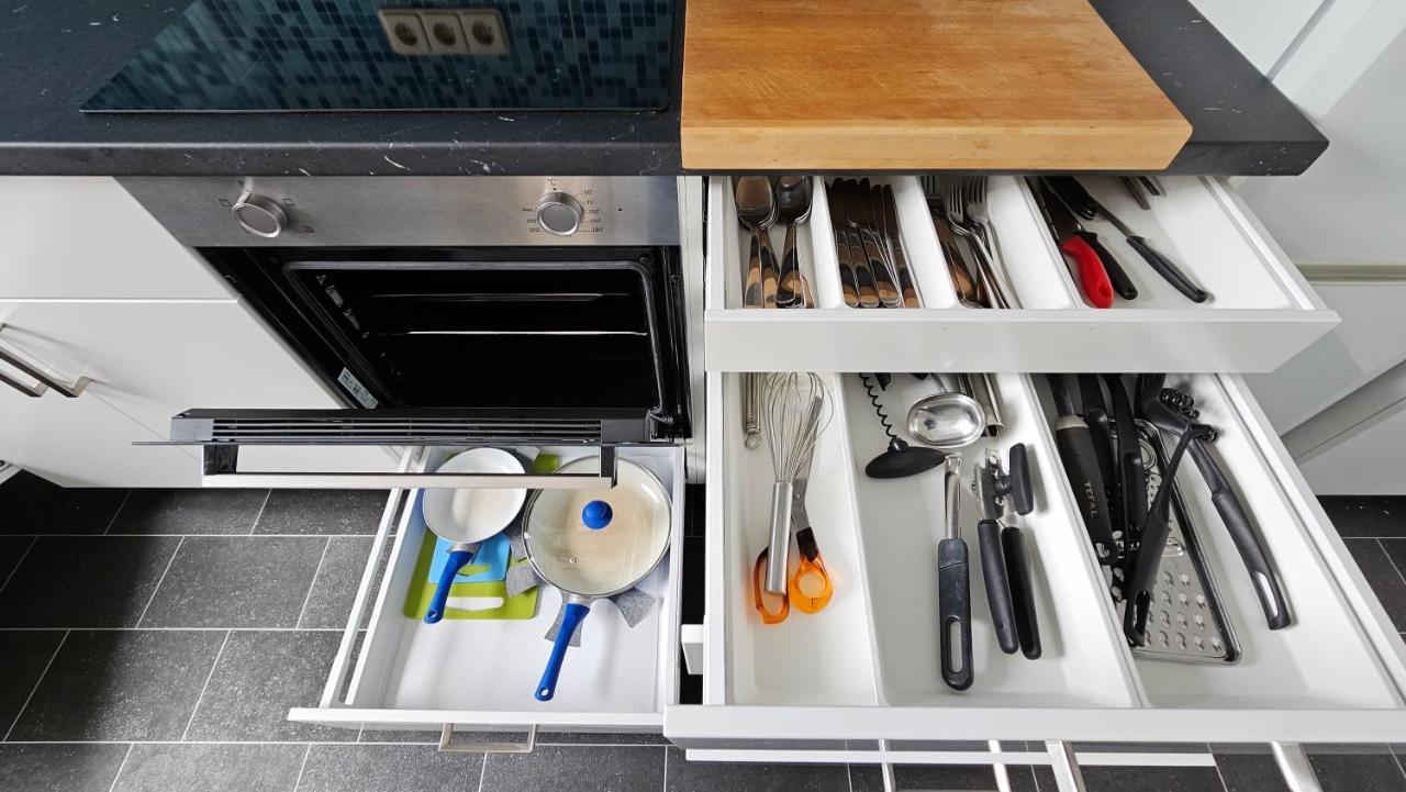 Appartement Vanille, Ferienwohnung Mit Eigenem Eingang, Wie Ein Kleines Haus Bad Salzuflen Buitenkant foto
