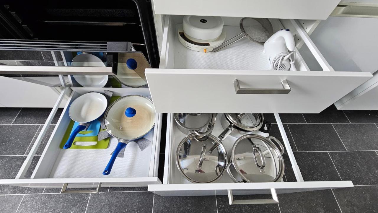 Appartement Vanille, Ferienwohnung Mit Eigenem Eingang, Wie Ein Kleines Haus Bad Salzuflen Buitenkant foto